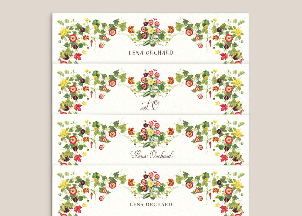 L'Automne Personal Stationery