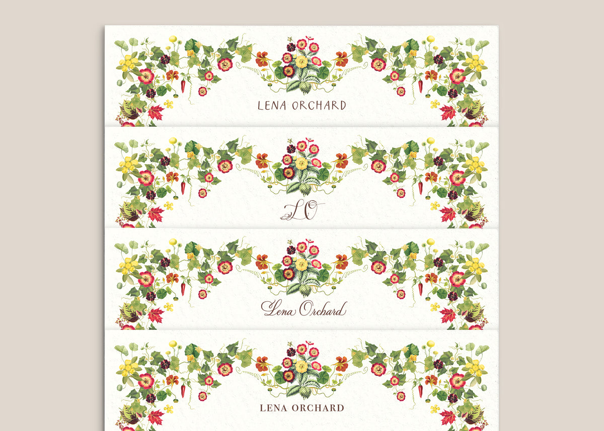 L'Automne Personal Stationery