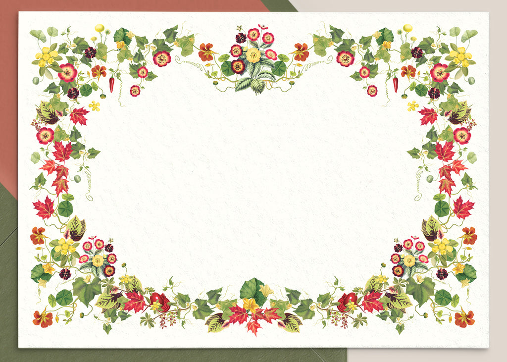 L'Automne Personal Stationery