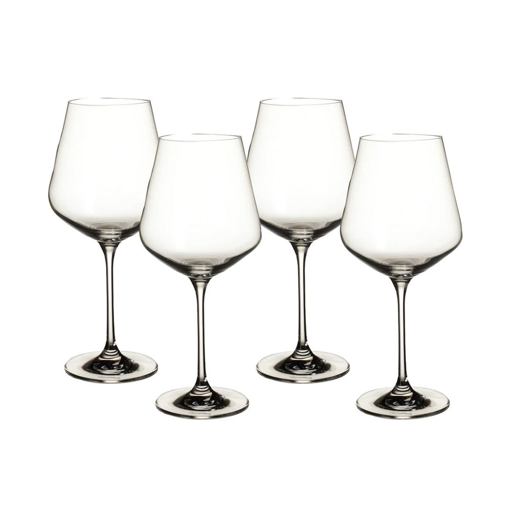 La Divina Red Wine in Clear, Set of 4