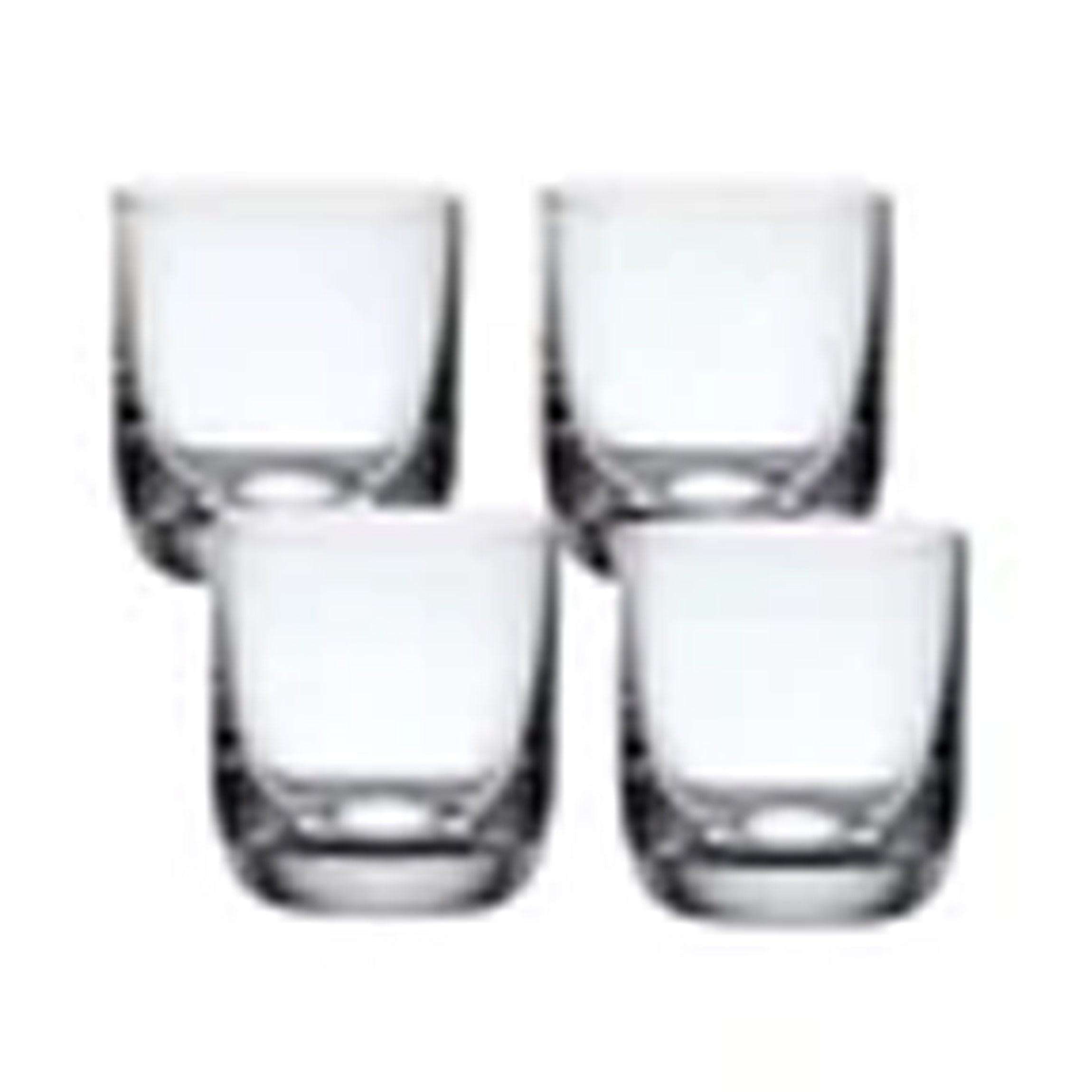 La Divina Shot Glass in Clear, Set of 4