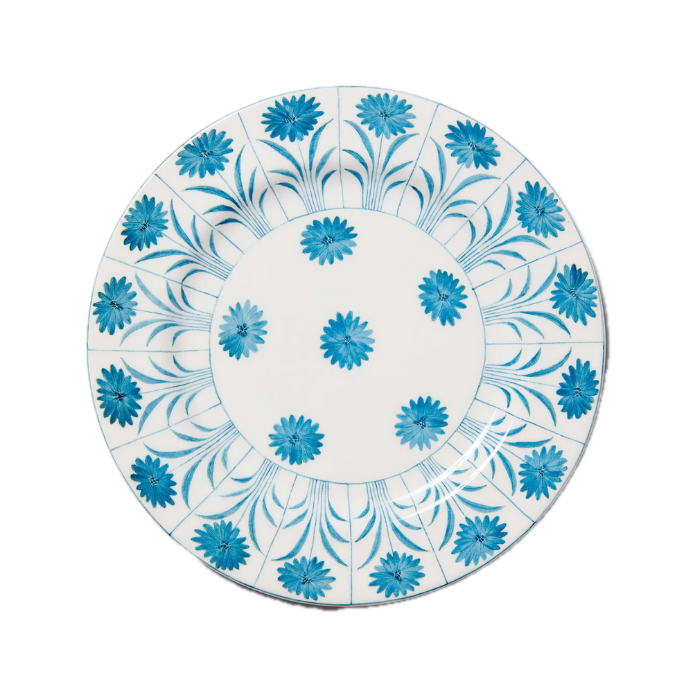 Daisy Plate in Blue
