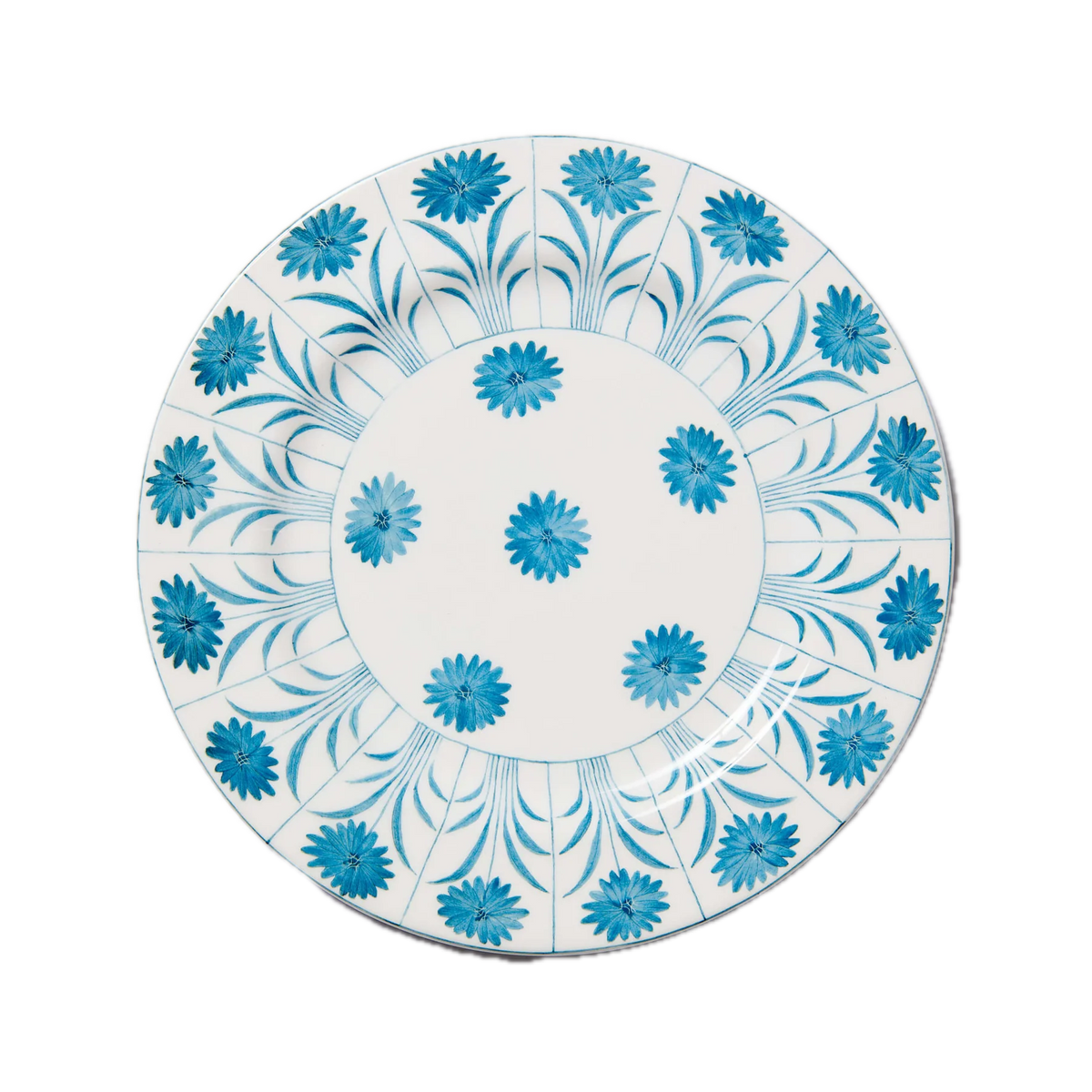 Daisy Plate in Blue