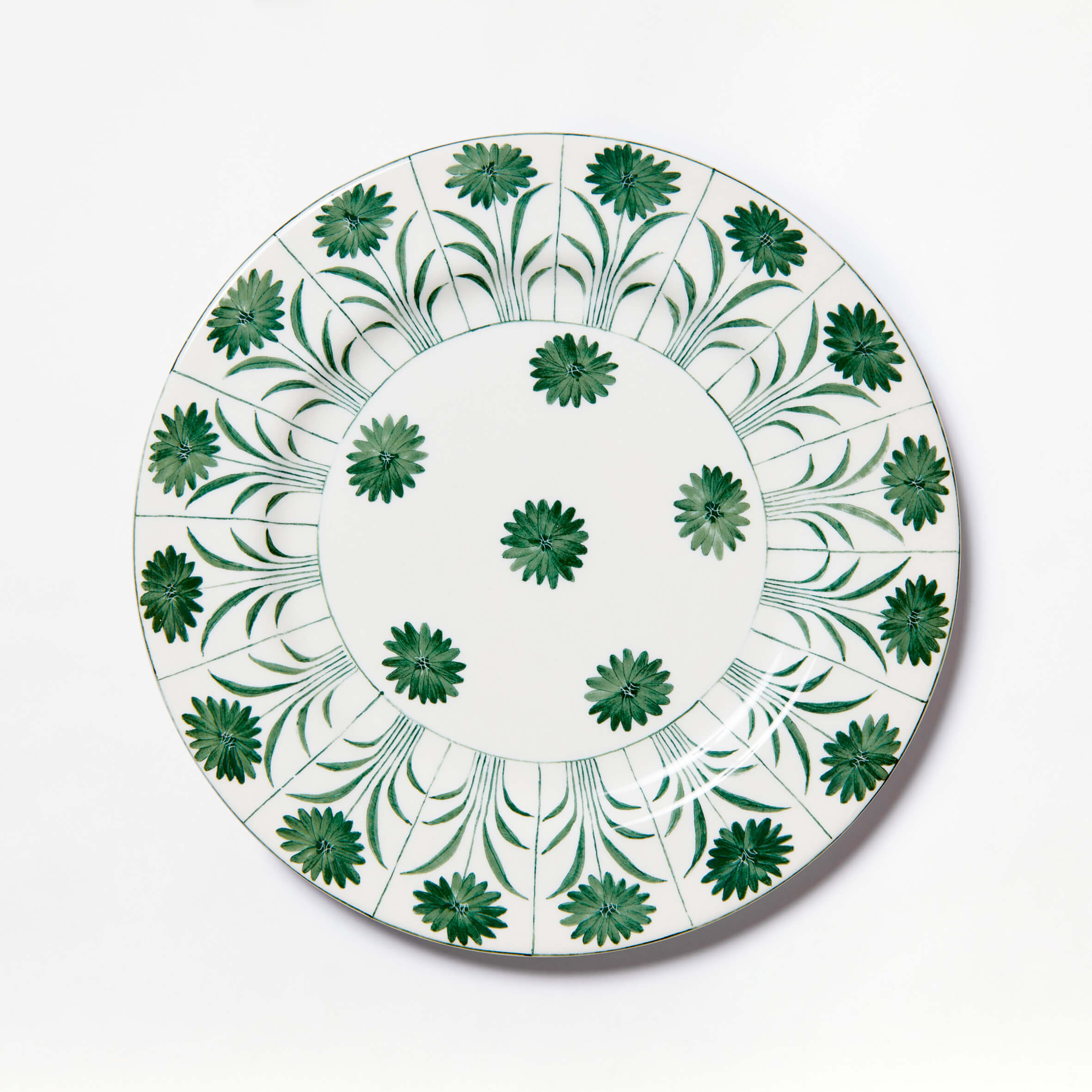 Daisy Green Dinner Plate