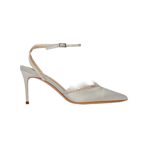 Lace 80 in White Satin