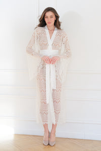 See Through Lace Robe