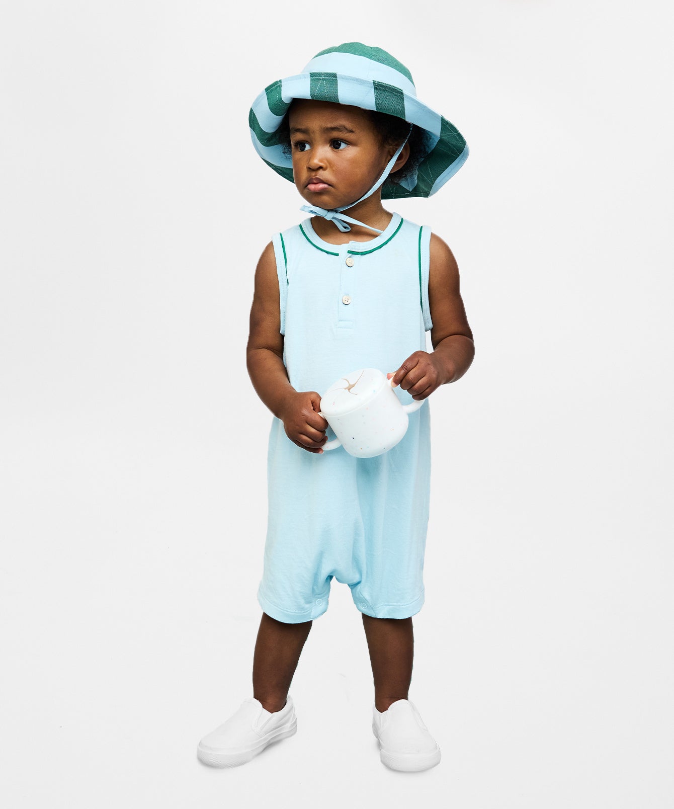 Lachlan Romper in Mist