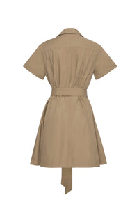 Lagos Dress in Khaki