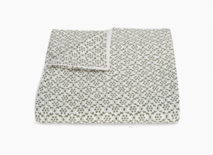 Laksha Duvet Cover in Moss