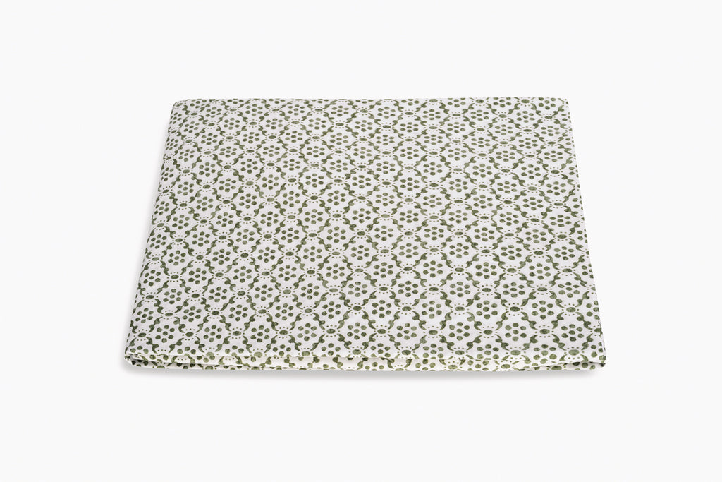 Laksha Fitted Sheet in Moss