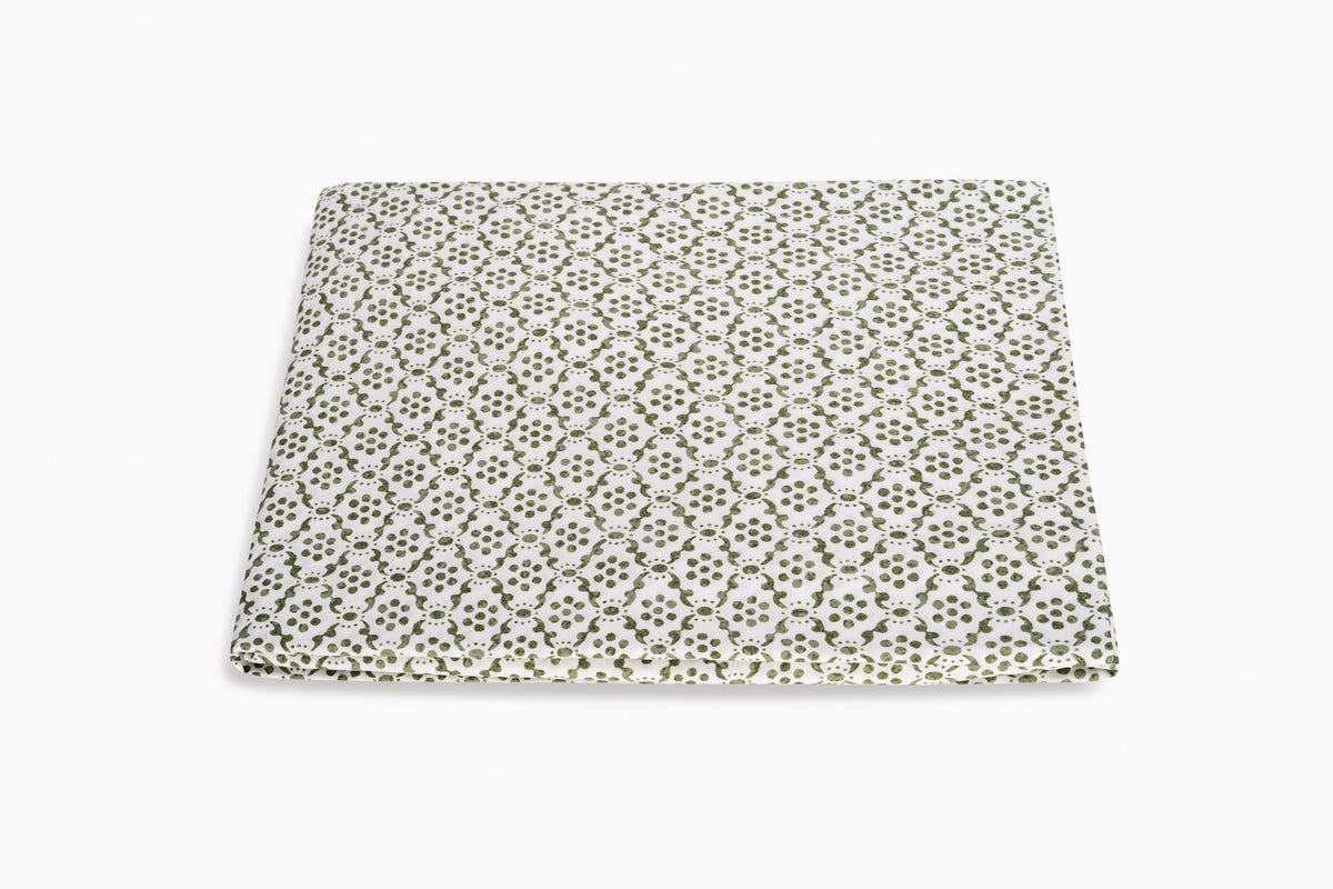 Laksha Fitted Sheet in Moss