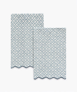 Laksha Guest Towel - Set of 2 in Lapis