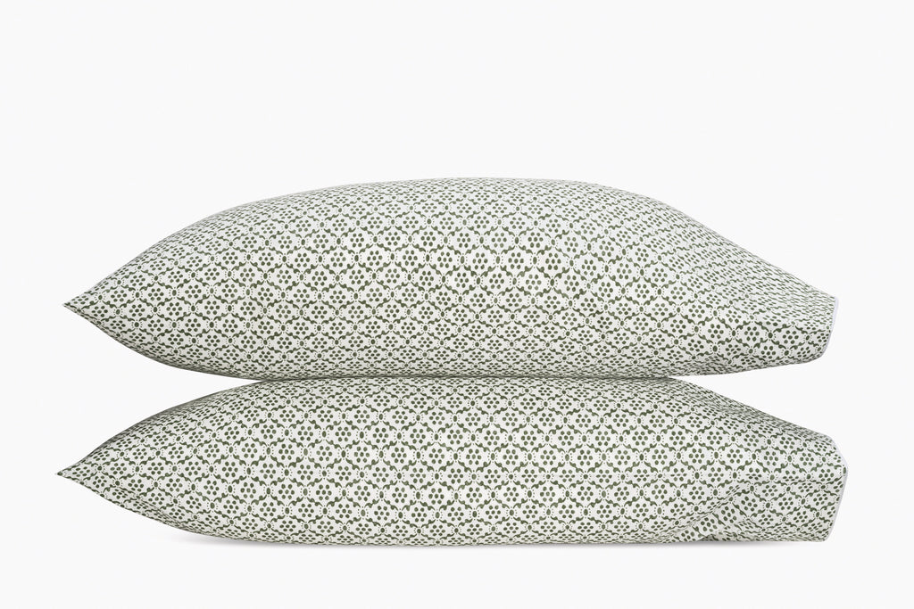 Laksha Pillowcase - Pair in Moss