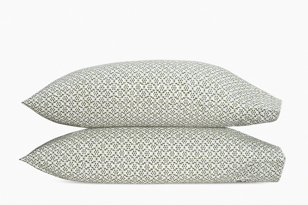 Laksha Pillowcase - Pair in Moss