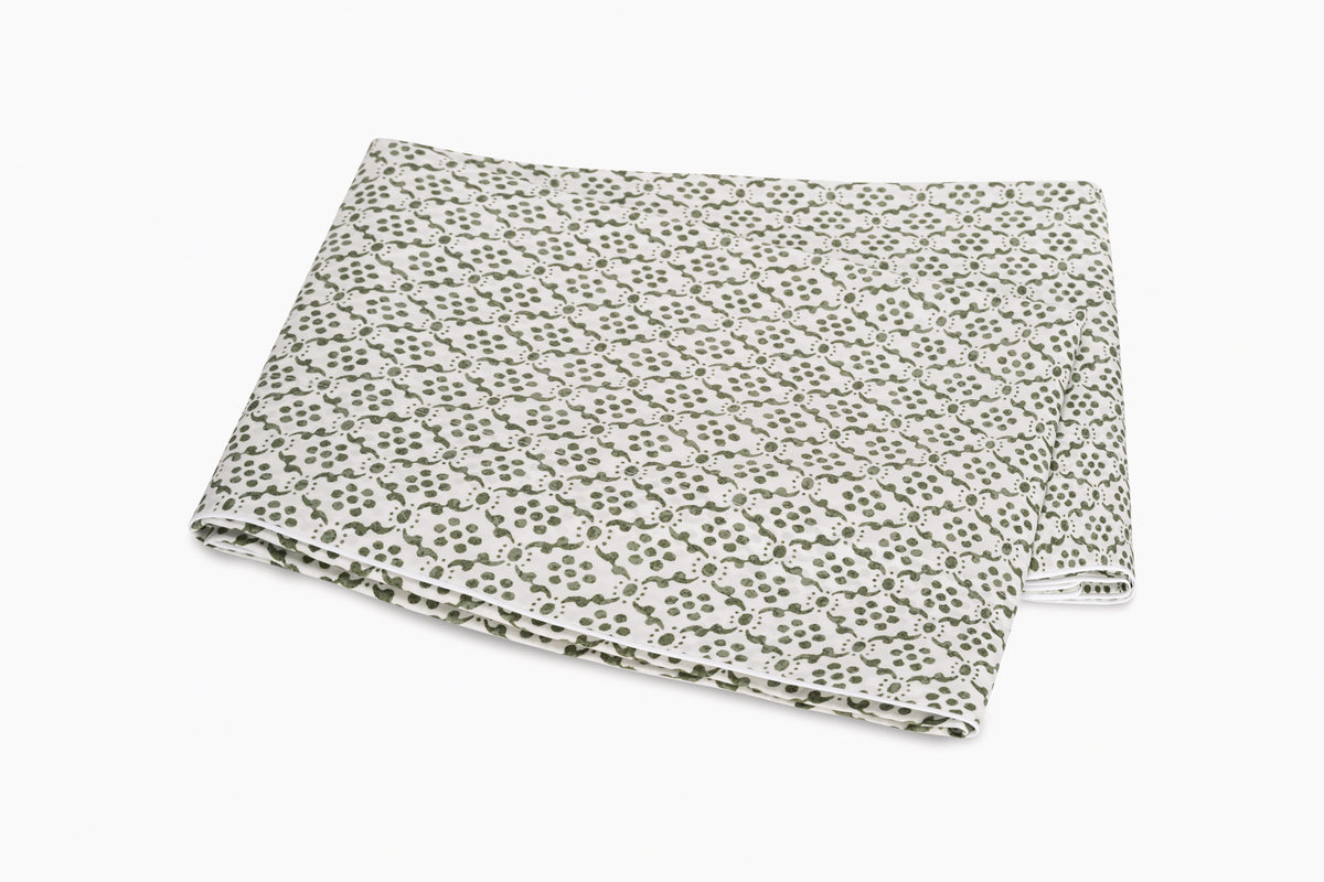 Laksha Flat Sheet in Moss