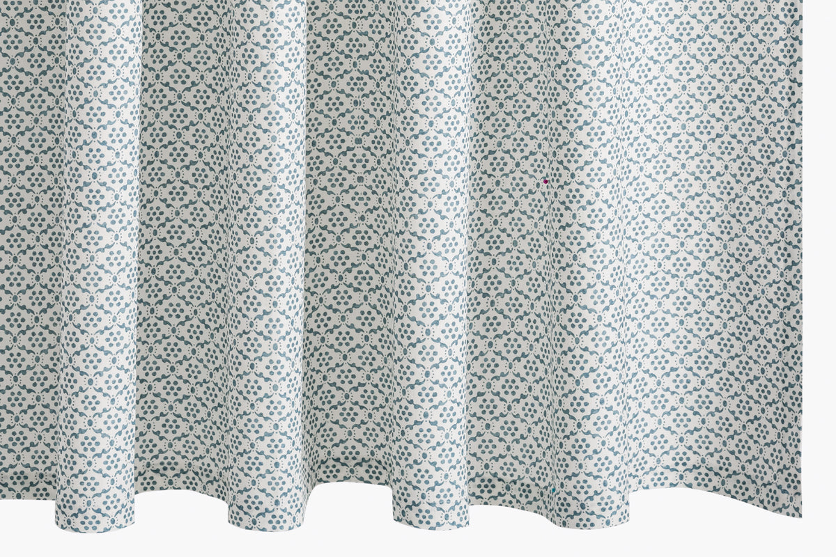 Laksha Shower Curtain in Lapis