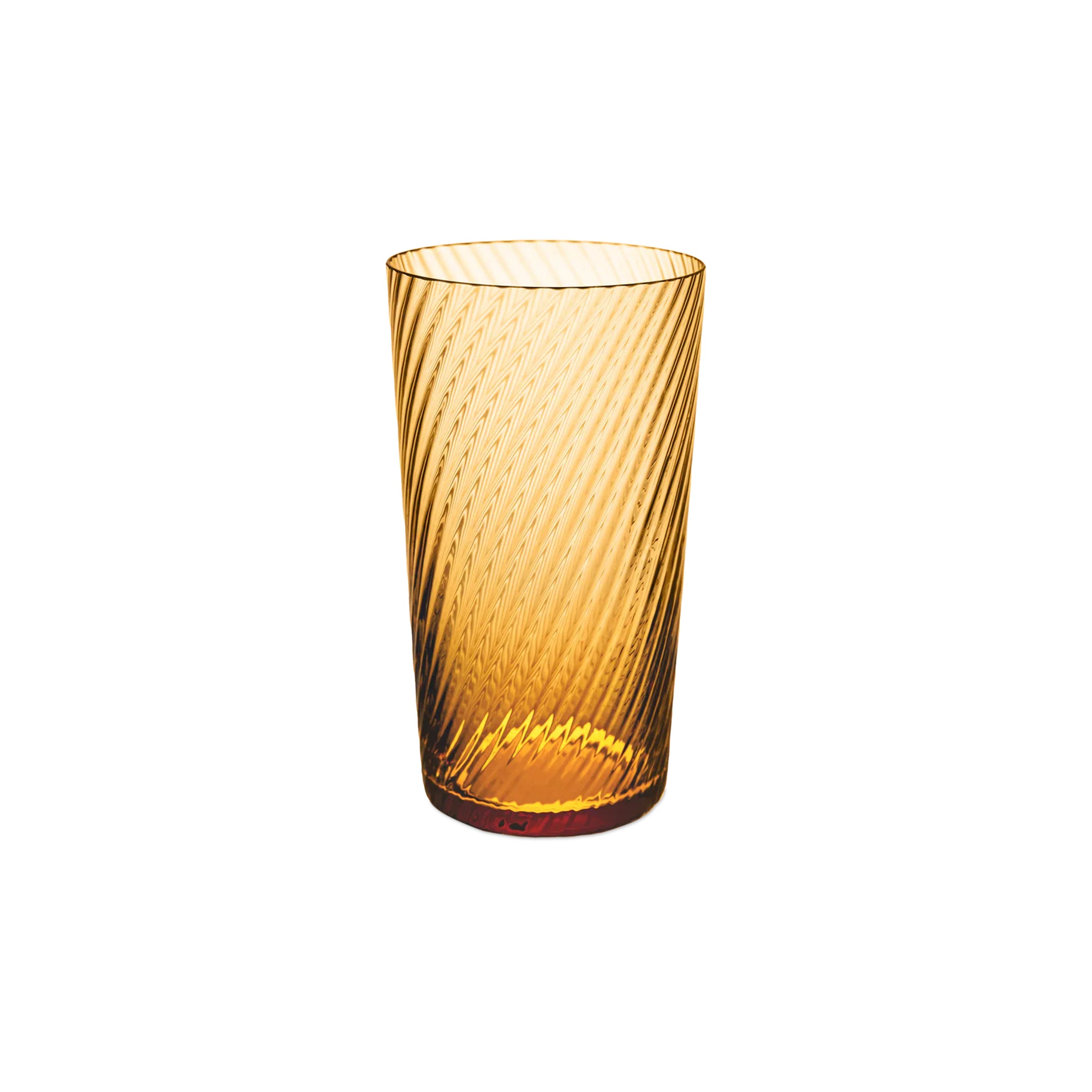 Lando Highball Glass, Twist Set of 2