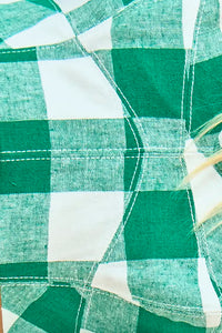 Brookie Top in Emeral Check