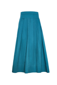 Maison Skirt in Petrol Green