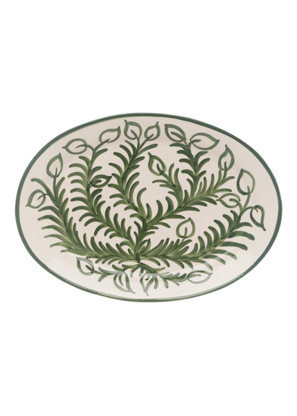Large Green Vina Platter