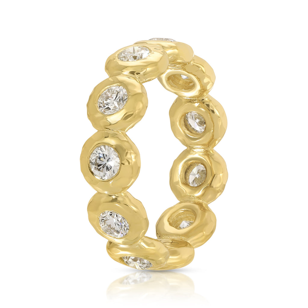 Nesting Gem Eternity Ring - Diamond - Large