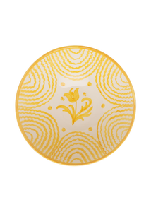 Late Afternoon Large Yellow Serving Bowl
