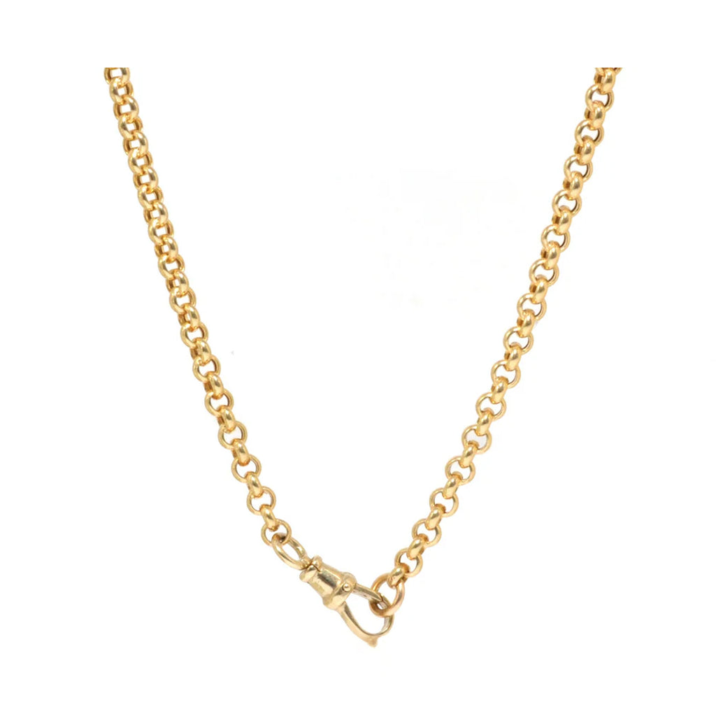 Large Belcher Chain with Dog Clip Clasp