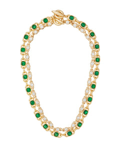 The Jeweled Link Necklace Set