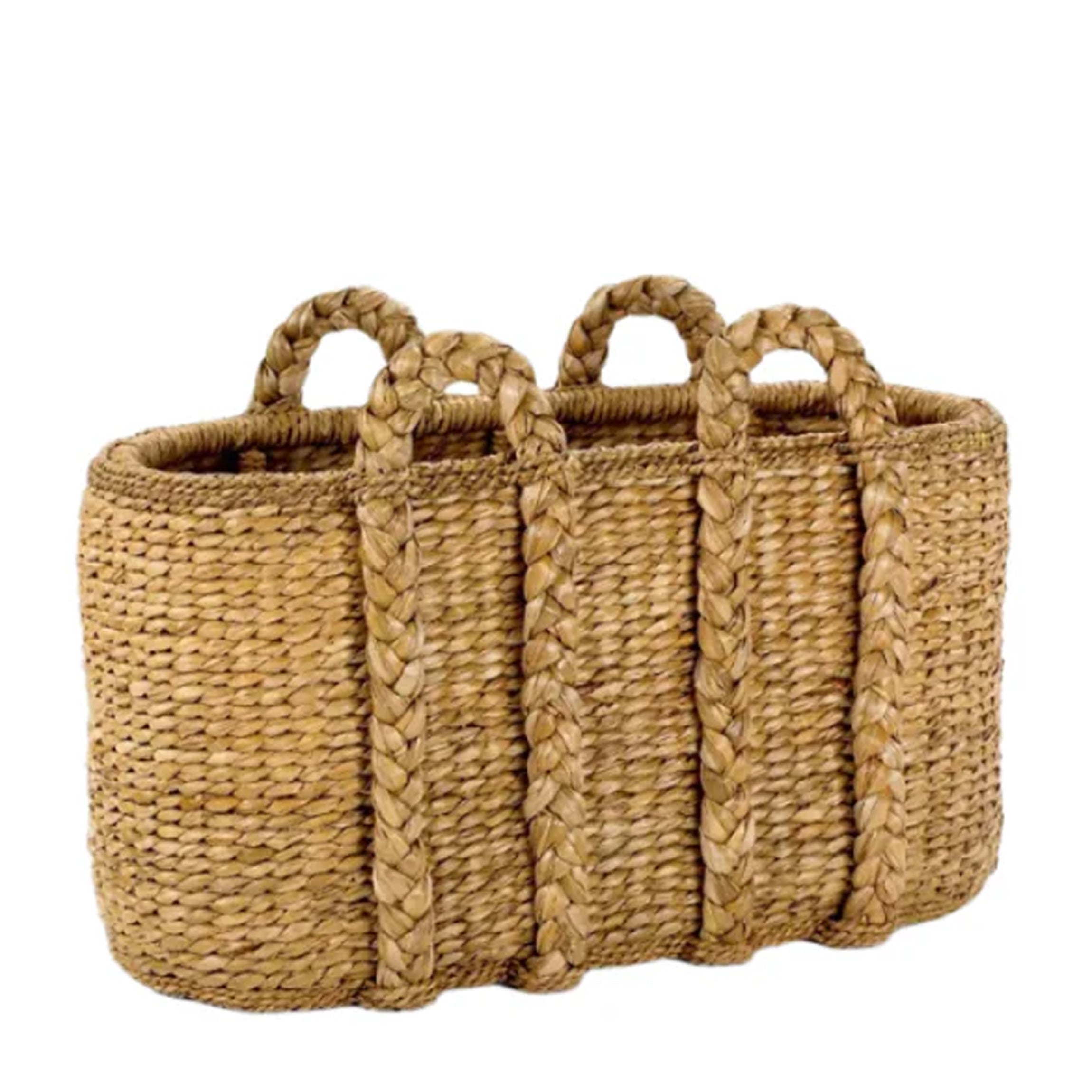 Large Oval Log Rush Basket