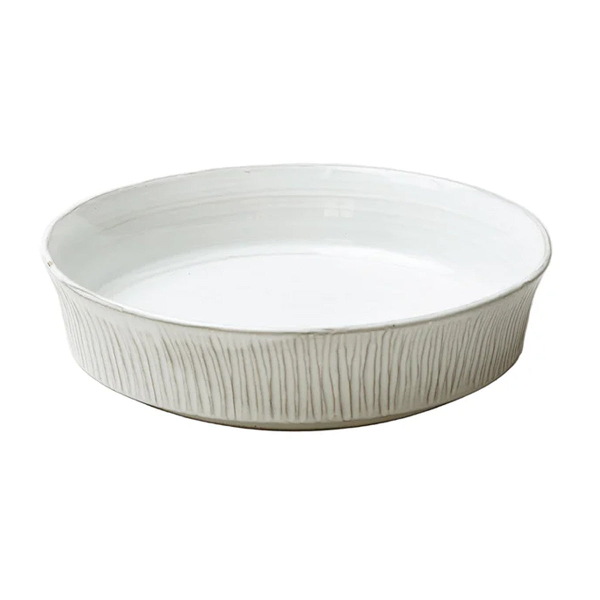 Large Radi Fluted Serving Dish