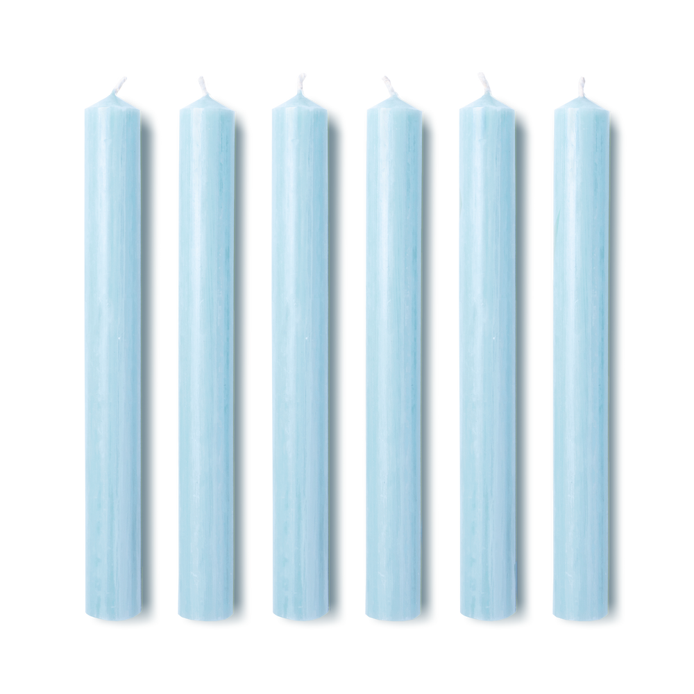Dinner Candles in Larspur Blue
