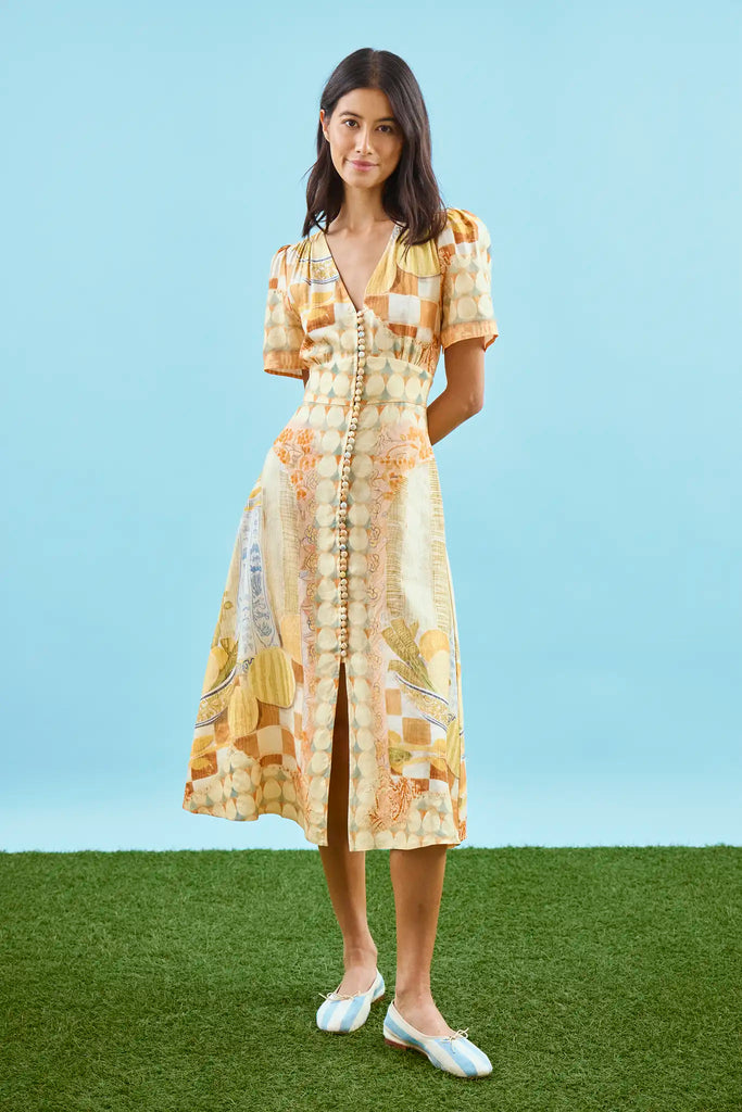 hunter bell midi dress Larson Dress | A-line Midi Dress | Hunter Bell