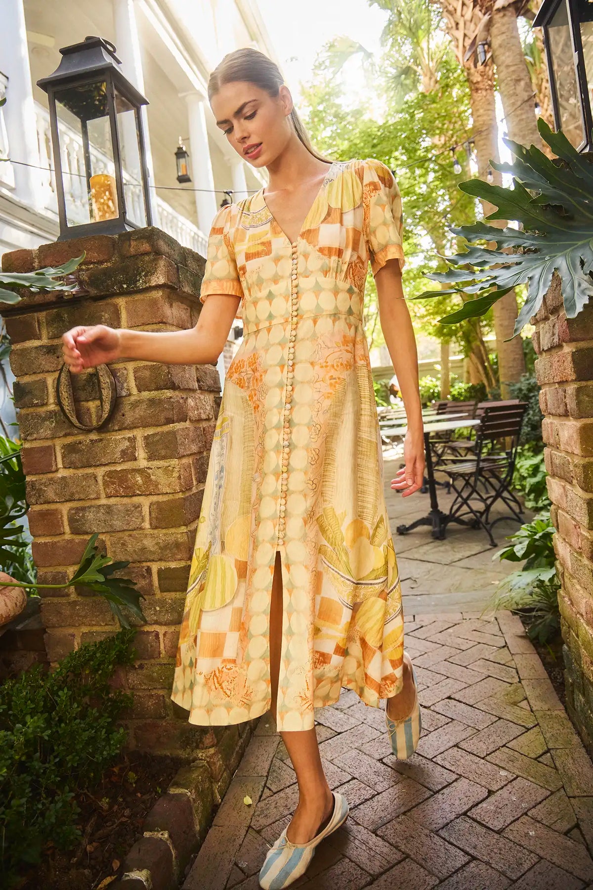 Larson Dress | A-line Midi Dress | Hunter Bell