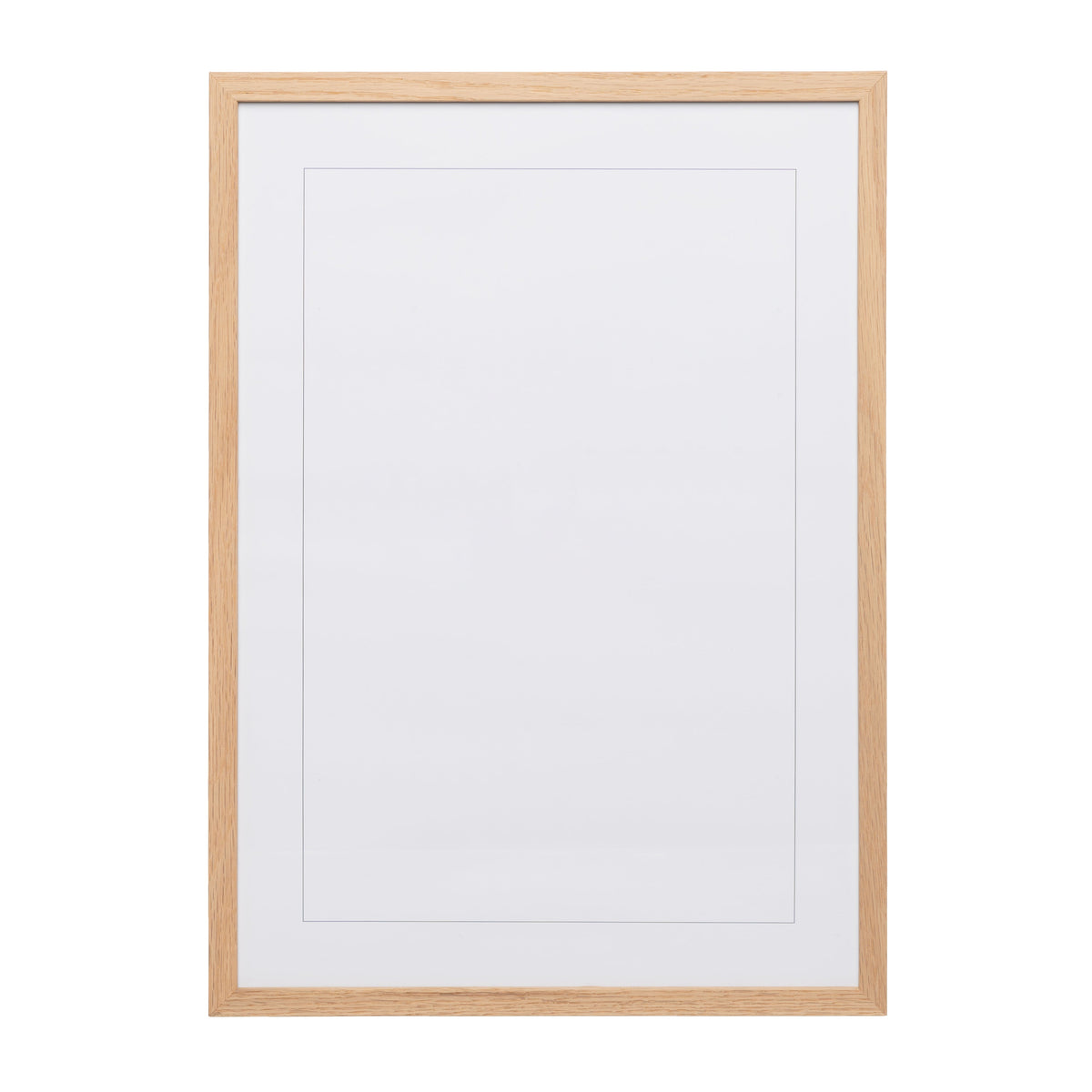 Classic Oak Wood Picture Frame