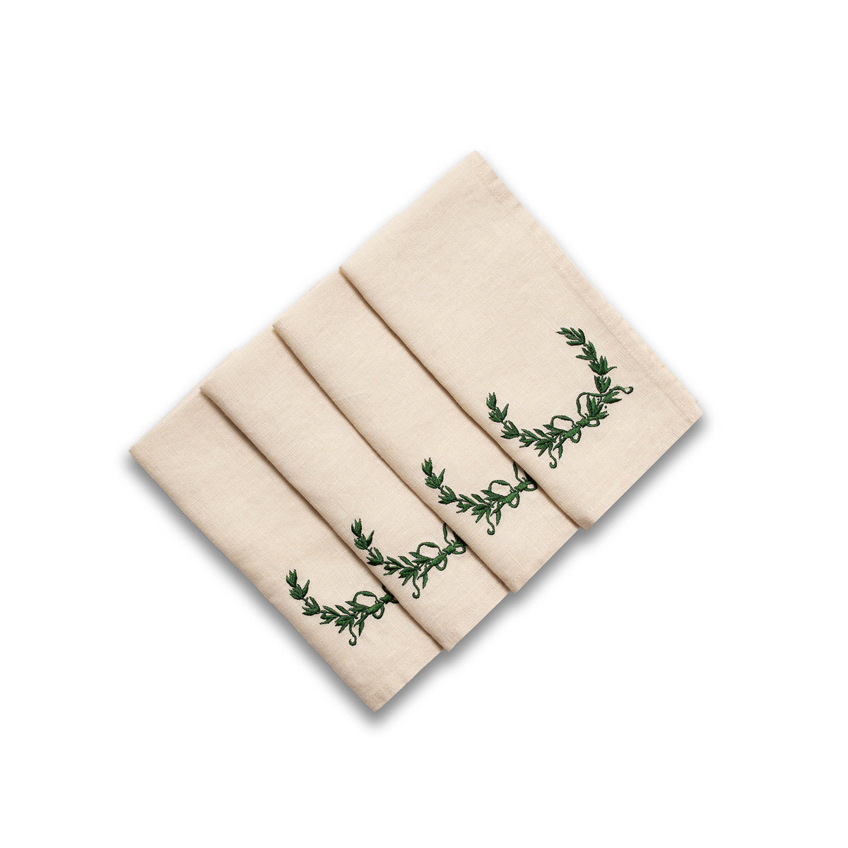 Laurel Embroidered Napkins