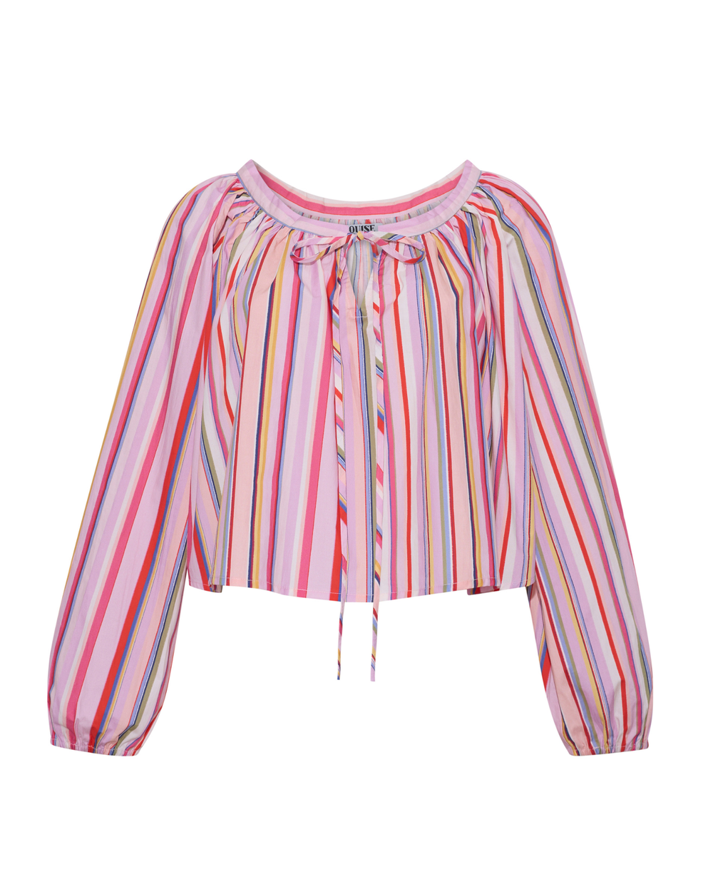 Lauren Blouse in Multi Stripe