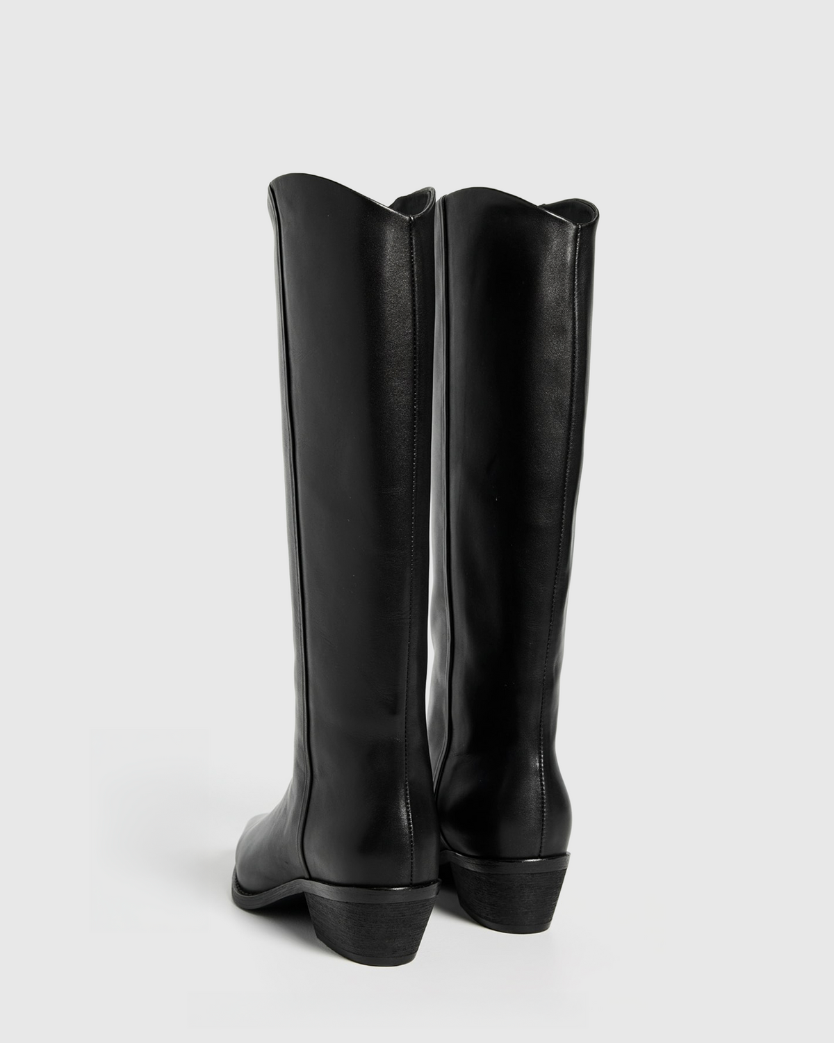 Lane 45 Boot in Black Leather