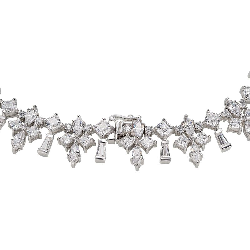 Diamond Fleur-De-Lys Necklace