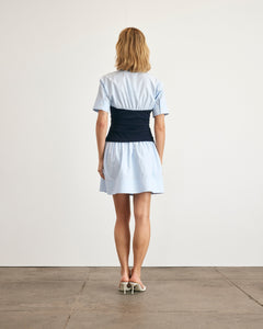 Leanne Dress in Oxford Blue & Maritime Blue