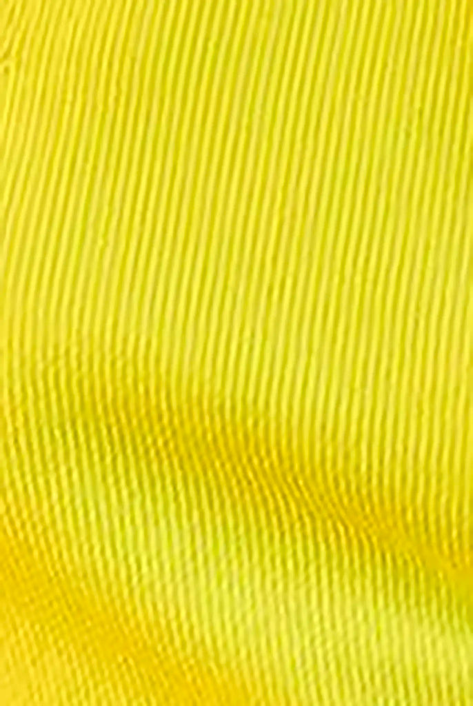 Lee Top in Neon Yellow with Cream