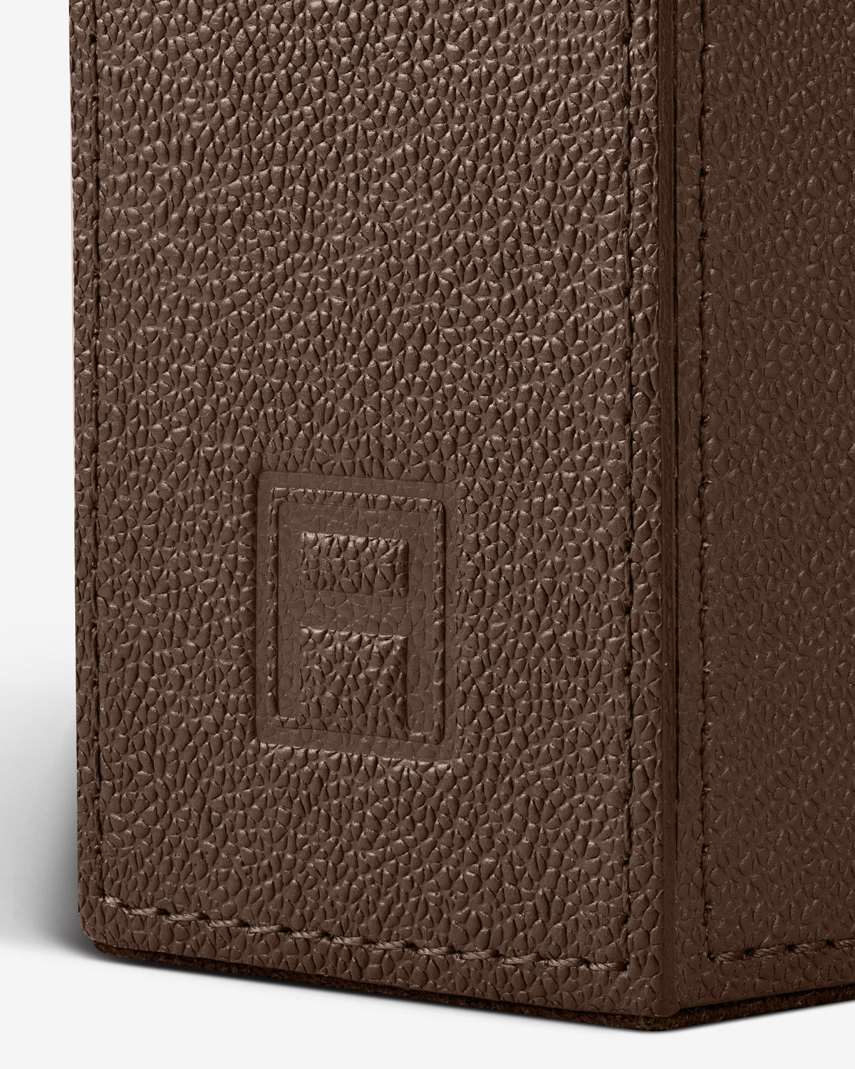 Left Cubist Bookend in Brown