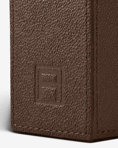 Left Cubist Bookend in Brown