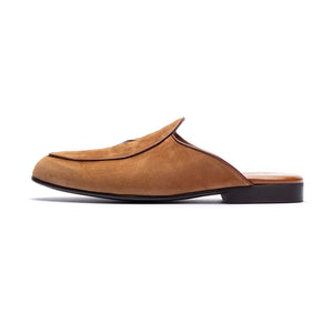 Cognac Suede Milano Mule