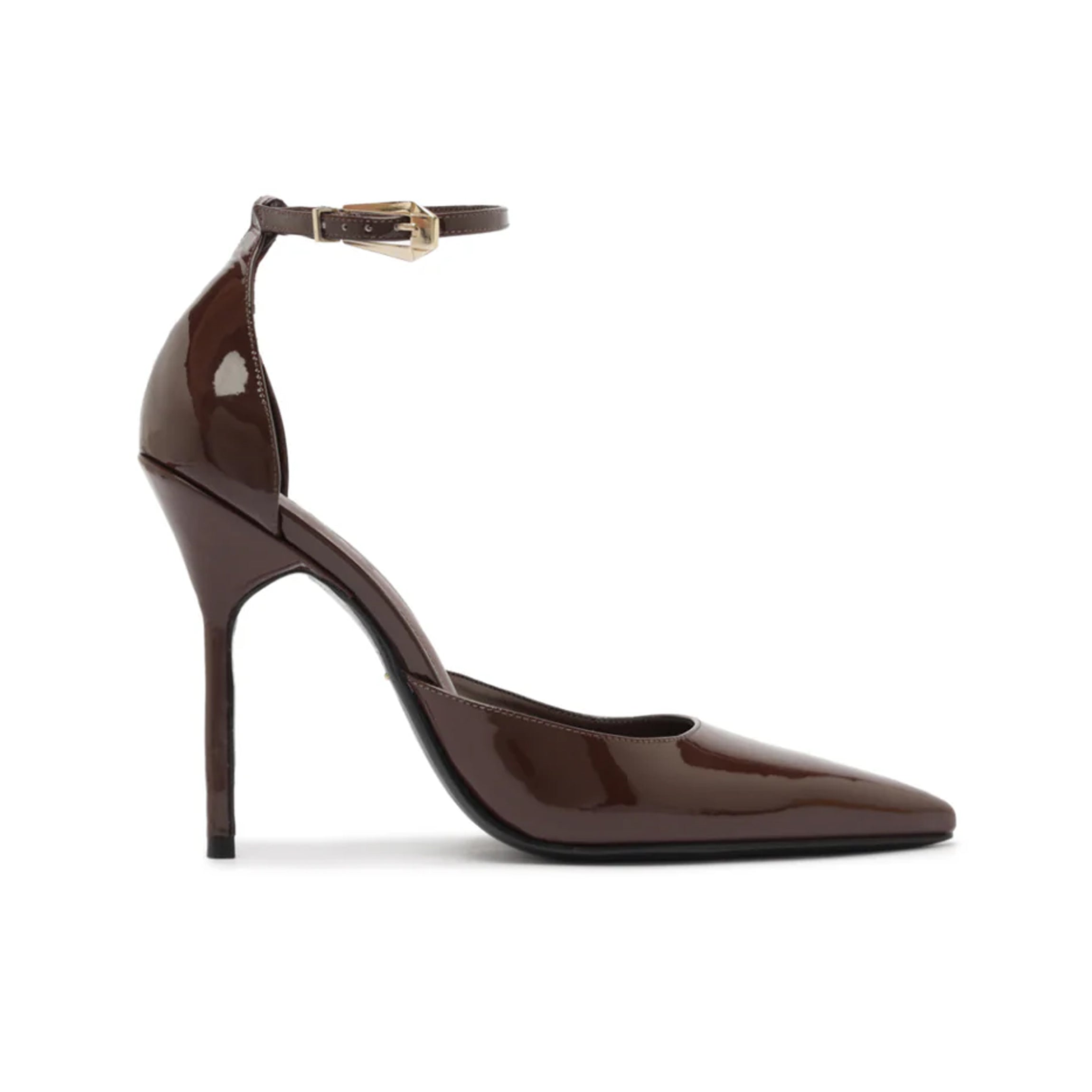 Lena Patent Pump in Root Brown