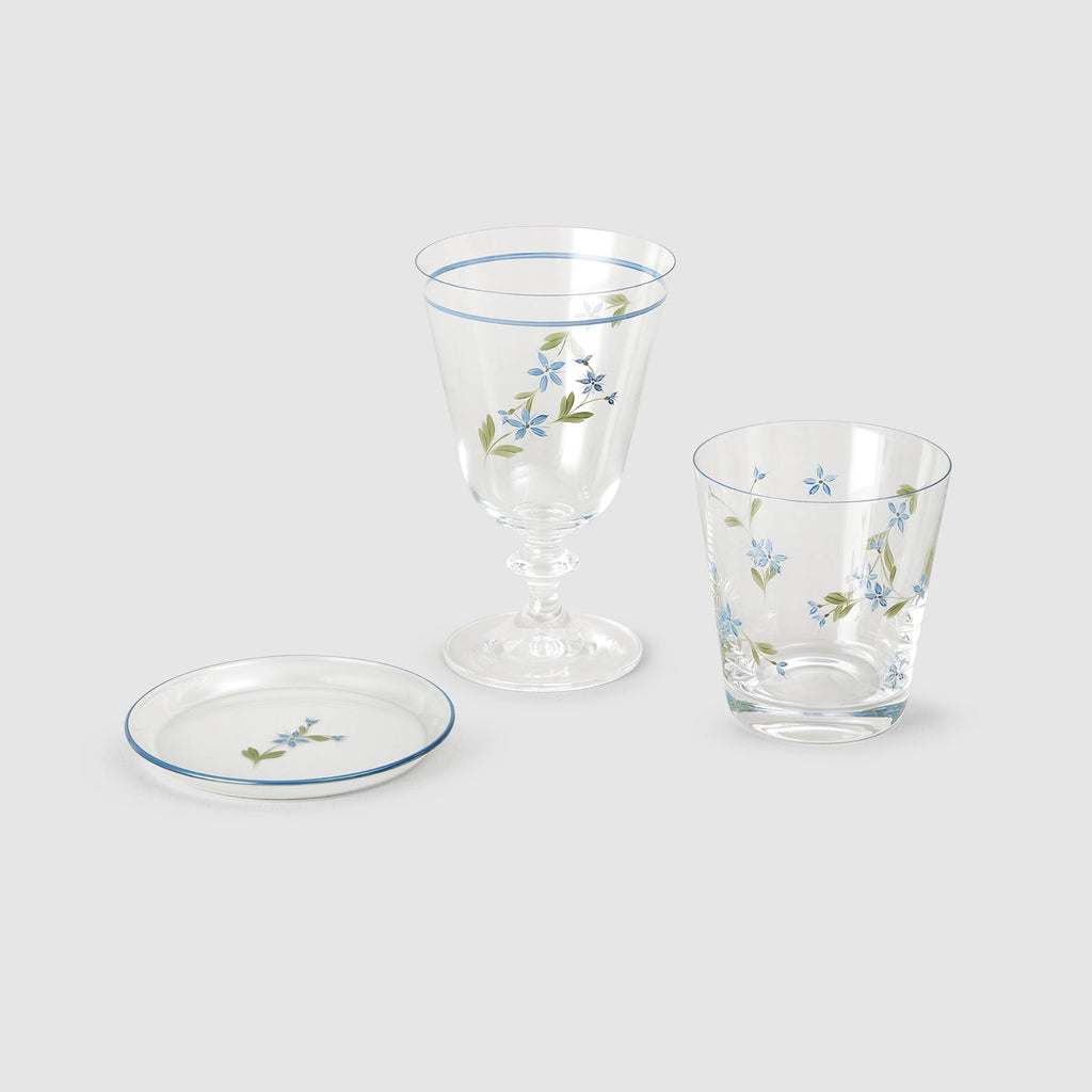 Les Bleuets Glassware