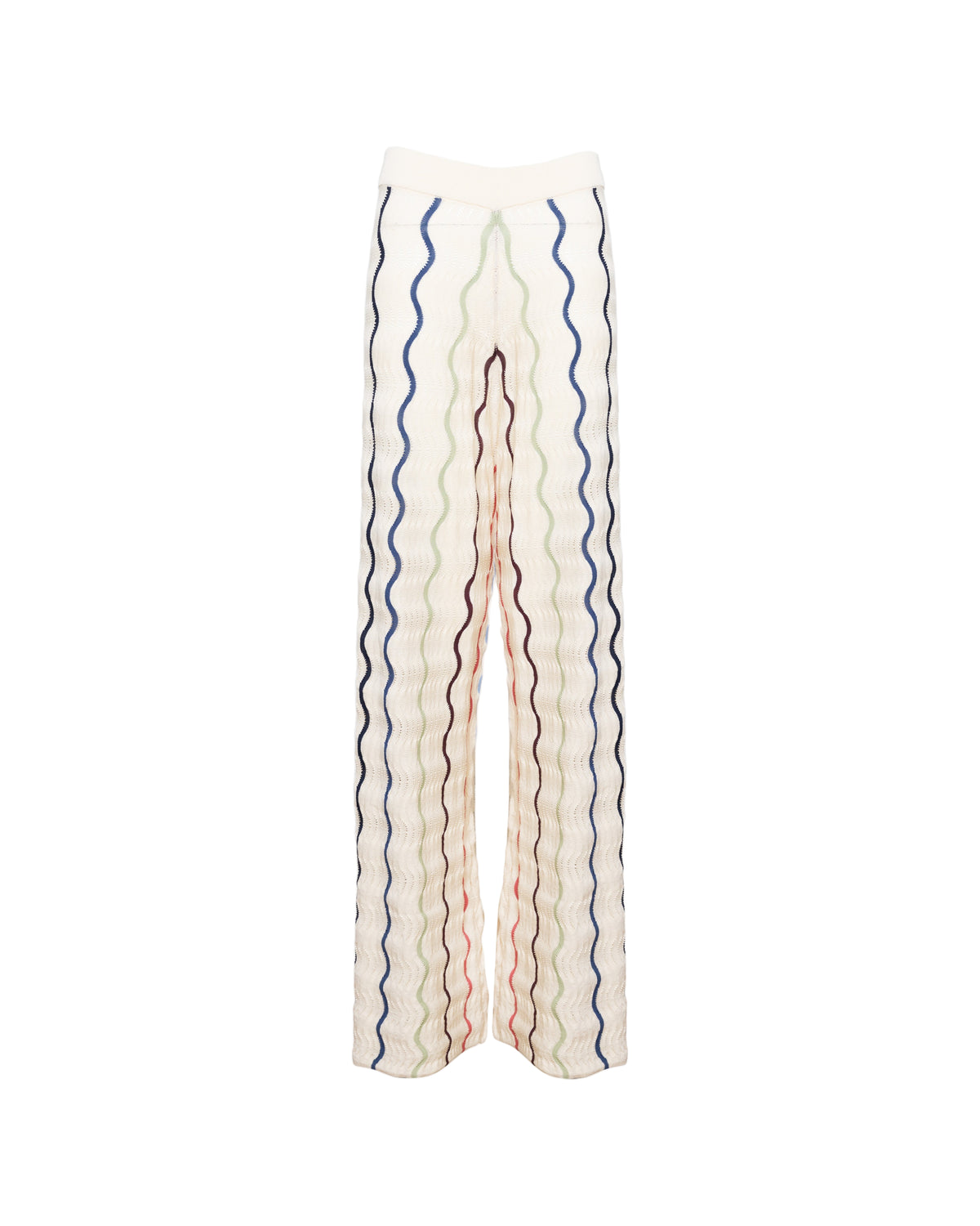 Lesley Knit Pant in Cream Multi