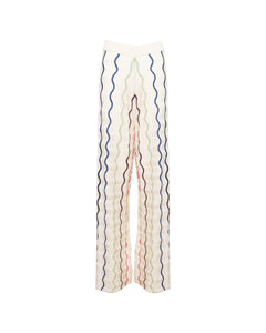 Lesley Knit Pant in Cream Multi