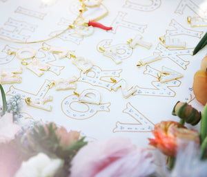 Mini Letter Charm