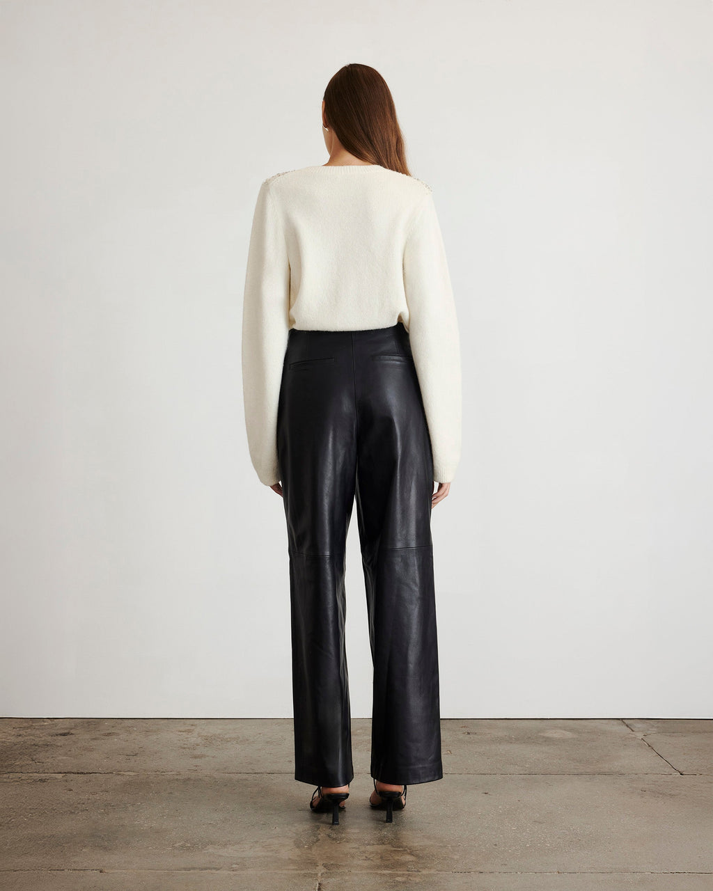 Lexia Embellished Sweater in Cream