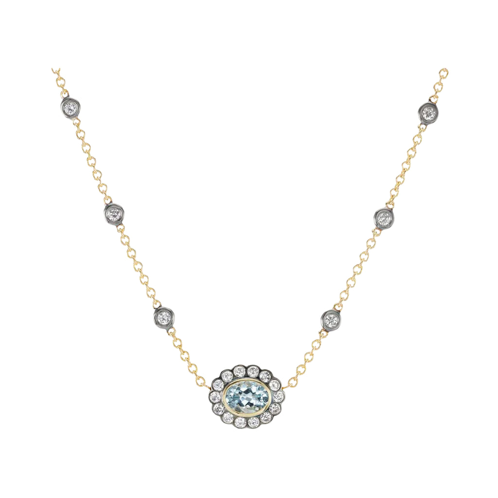Lexie Choker in Aquamarine